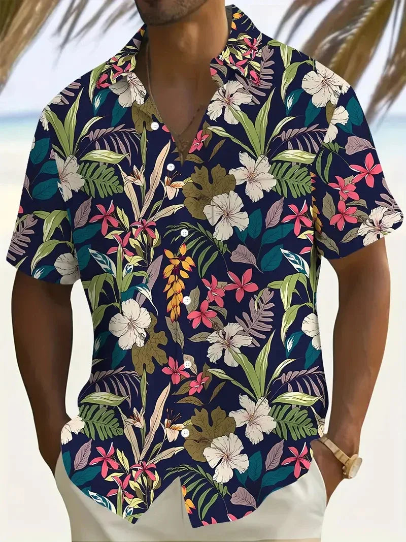 Tropical Energy Meets Everyday Style: The Story Behind GenZWear’s Floral Shirt