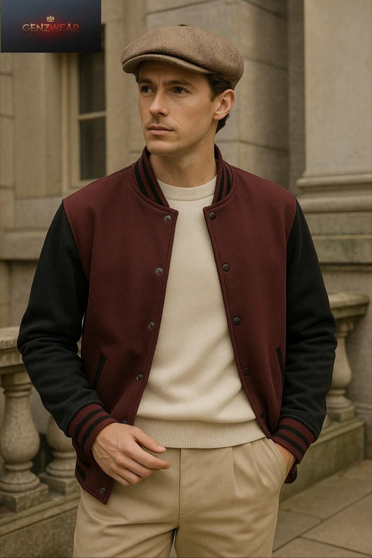 The Heritage Varsity Luxe Jacket