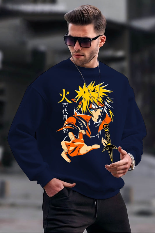 Flash Strike – Premium Anime Graphic Sweatshirt | GENZWEAR Streetwear Collection