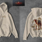 Desert Heritage Camel Hoodie – Arabic Calligraphy & Nomadic Art Design