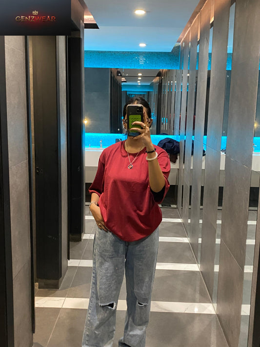 GENZWEAR Oversized Relaxed-Fit T-Shirt – Contemporary Streetwear