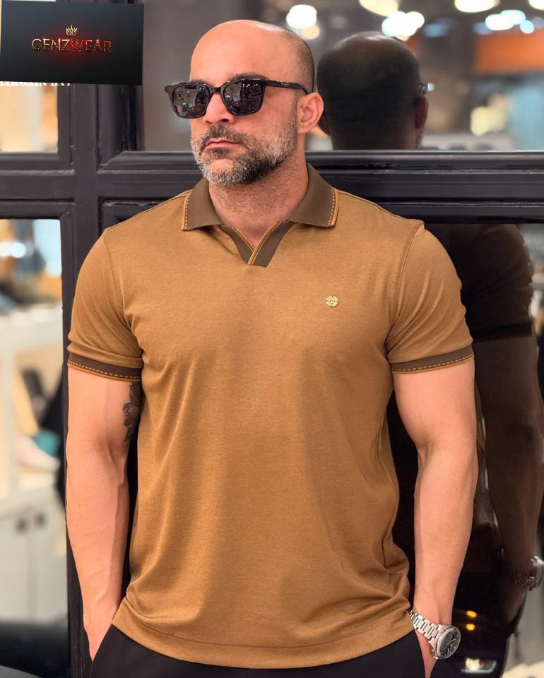 GENZWEAR Classic  Polo Shirt  Luxury Smart-Casual Style