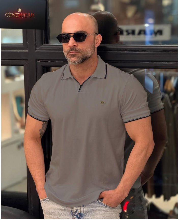 GENZWEAR Classic  Polo Shirt  Luxury Smart-Casual Style