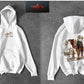 Desert Heritage Camel Hoodie – Arabic Calligraphy & Nomadic Art Design