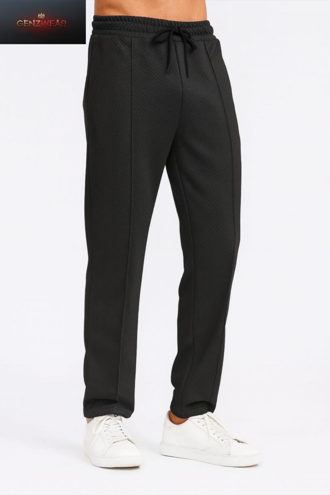 Sleek Black Joggers for a Modern Look