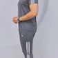Men’s Black Adidas Tracksuit – Classic Logo Tee & Joggers Set