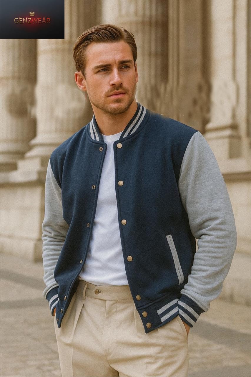 The Heritage Varsity Luxe Jacket