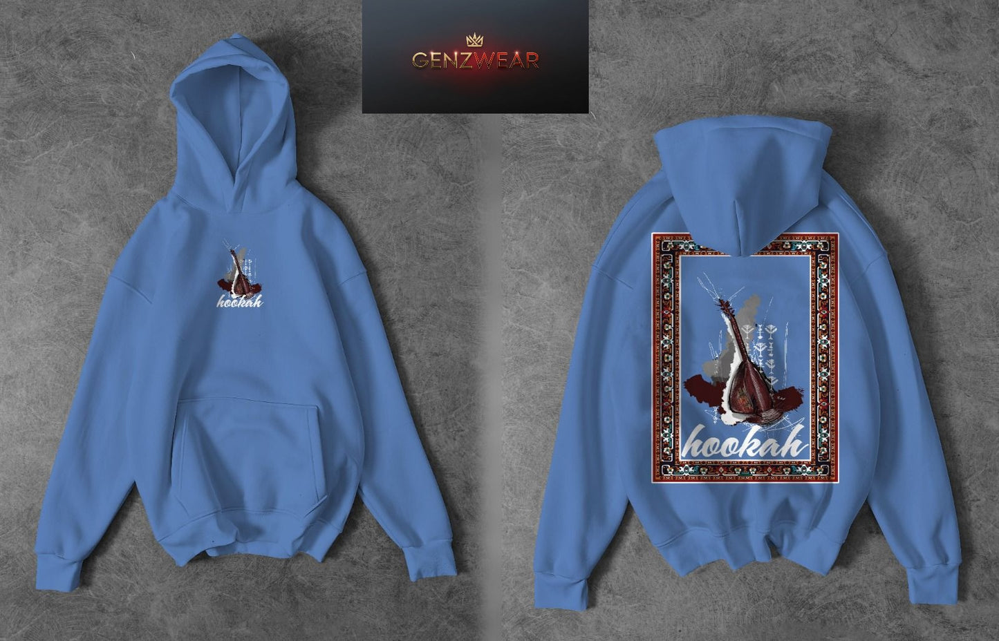 Velvet Smoke – Hookah Art Street Hoodie